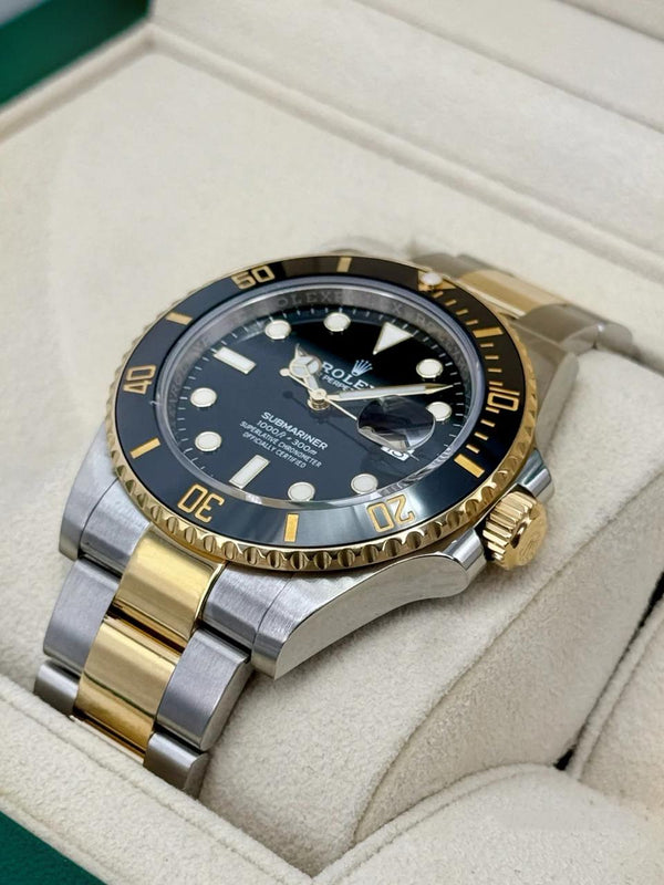 Rolex Submariner 41mm Two-Tone Black Dial