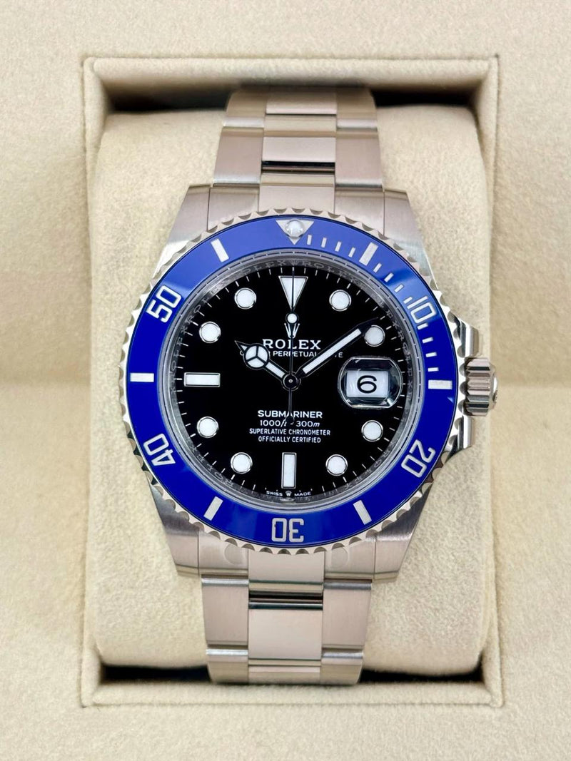 Rolex Submariner “Cookie Monster ” 41mm White Black Dial