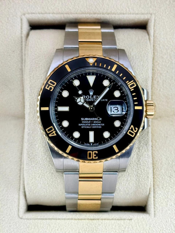 Rolex Submariner 41mm Two-Tone Black Dial
