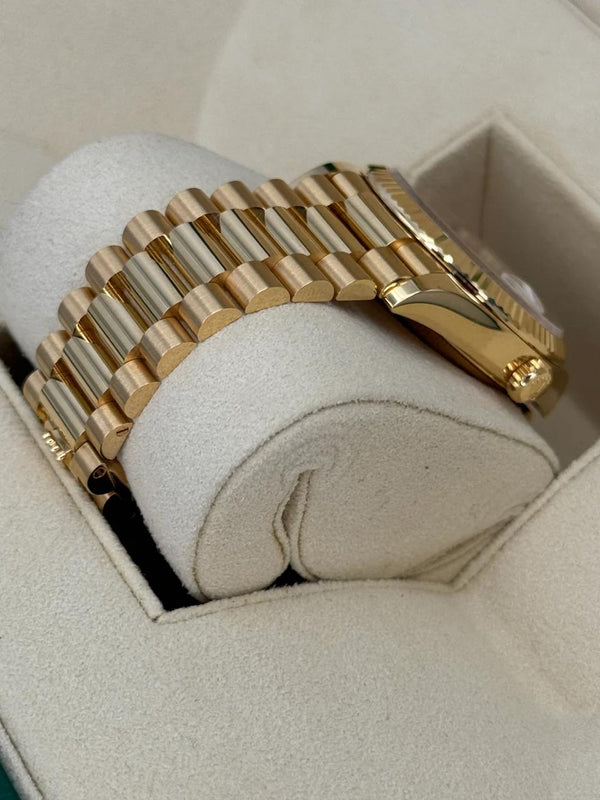 Rolex Day-Date 40mm Champagne Diamond Dial