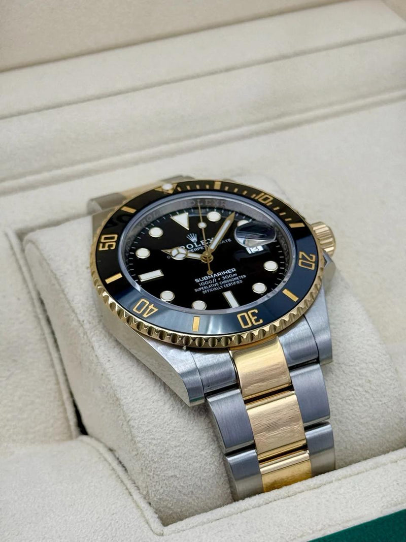 Rolex Submariner 41mm Two-Tone Black Dial